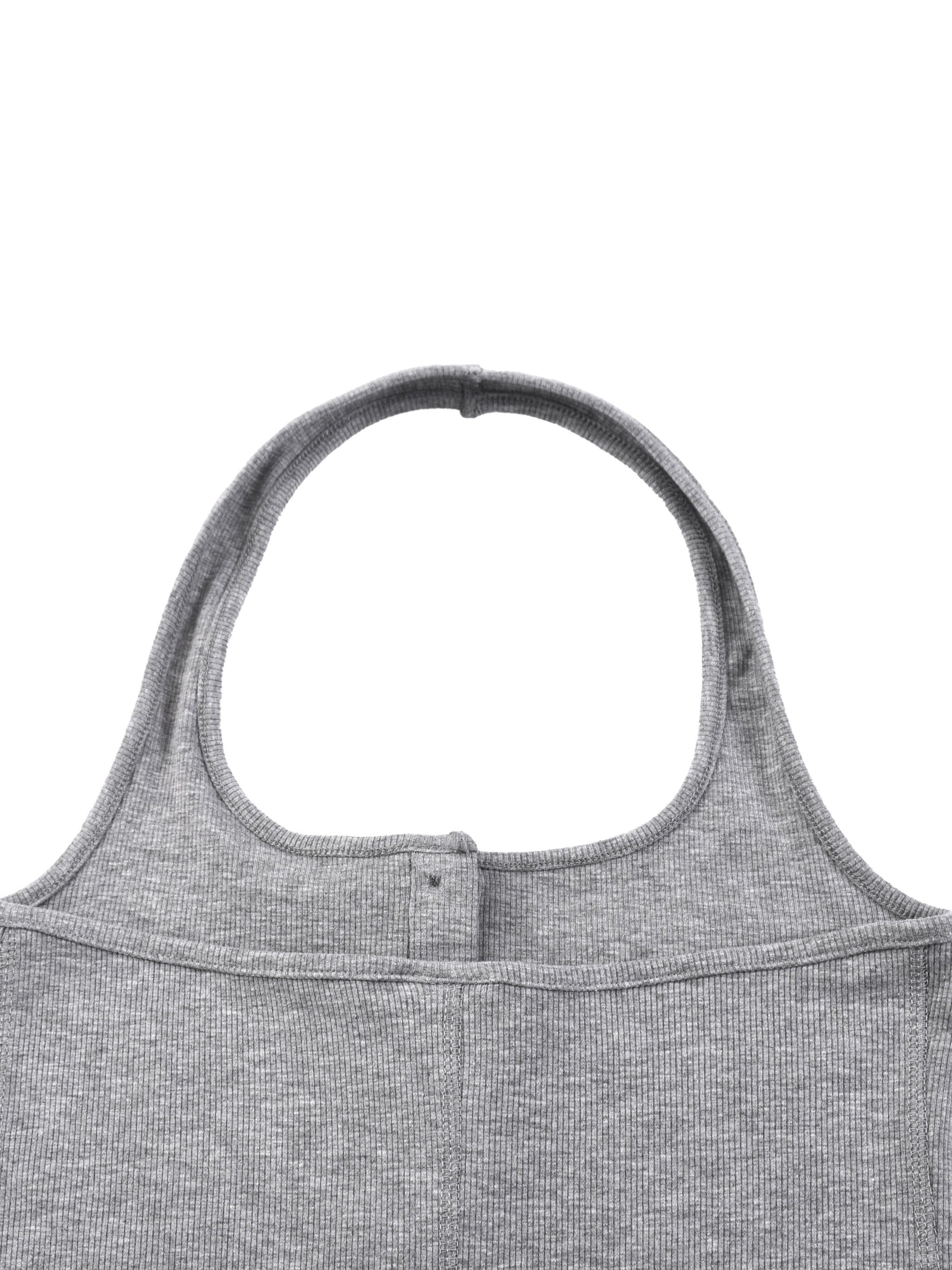 Women's Ribbed Henley Tank Top